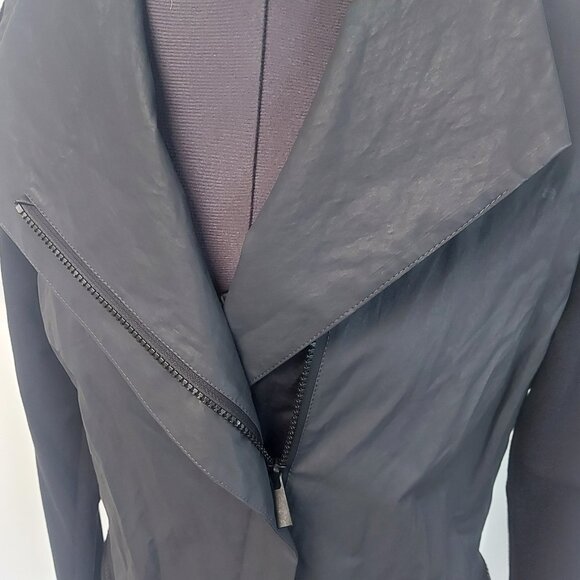 Art Point Convertible Leather Jacket NWT - Size M - Picture 6 of 16